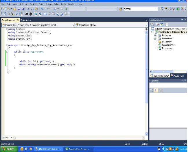 Declare a variable