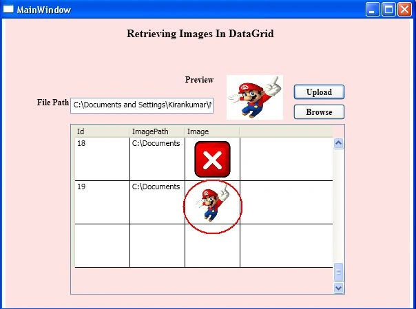 Image Uploded