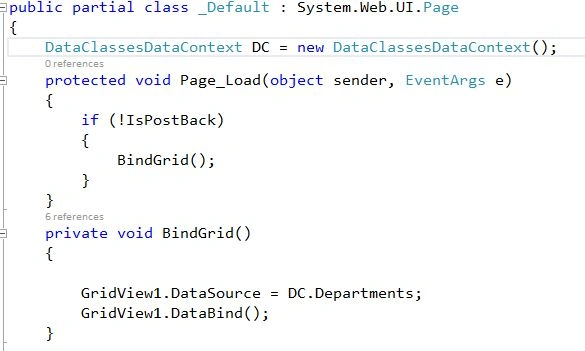 Bind Grid View