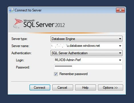 Management Studio and login