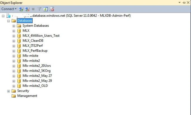 Object Explorer