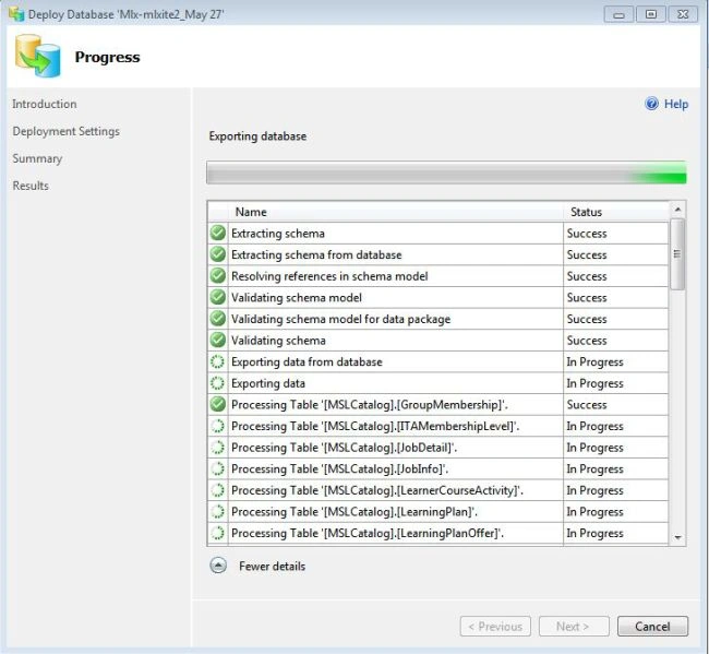 SQL Azure DB Deploying