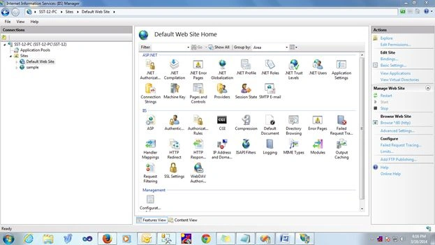 Default Web site