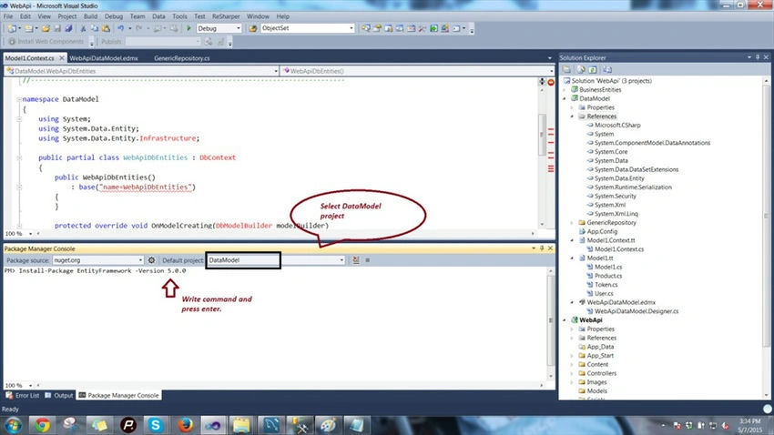 Entity Framework 5