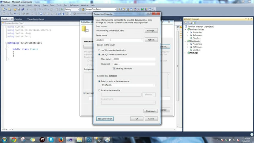 WebAPIdb