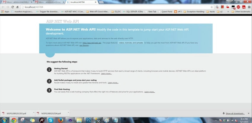 Run the application