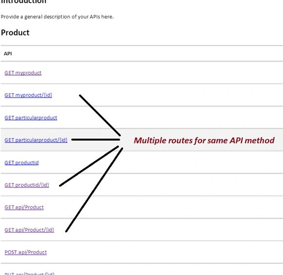 Multiple routes