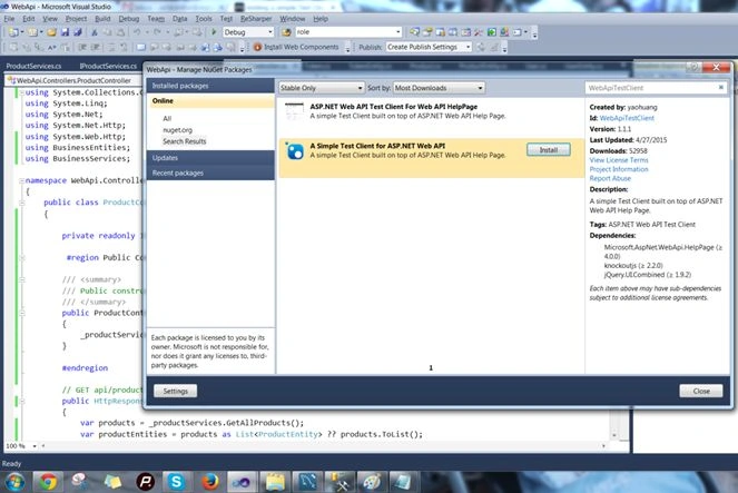 Nuget Packages