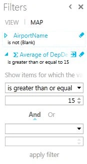 map filter