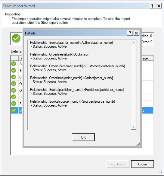 import details