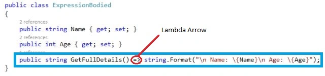 lambda arrow