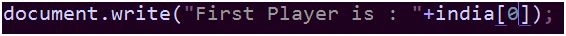 Arrays in JavaScript