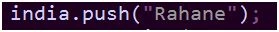 Arrays in JavaScript