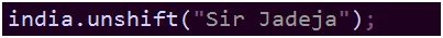 Arrays in JavaScript