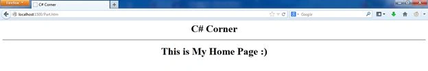 Home page