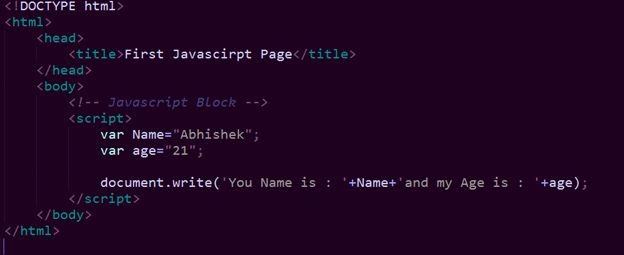 Data Types in JavaScript