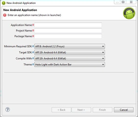 New Android Application