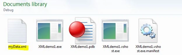 Physical XML file
