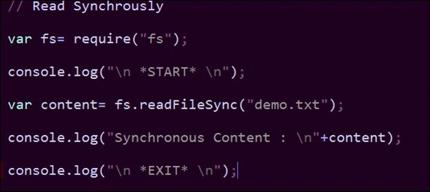explore synchronous call