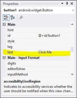 Property tab