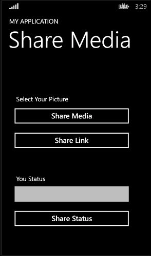 Share media in Windows