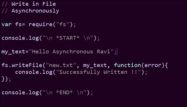 asynchronous then