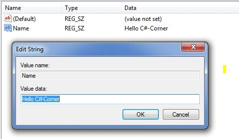 Registry Window