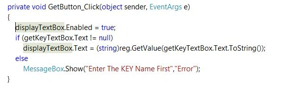 Retrieval Code