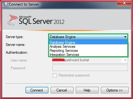 server type in SQL Server