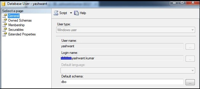 Showing property page