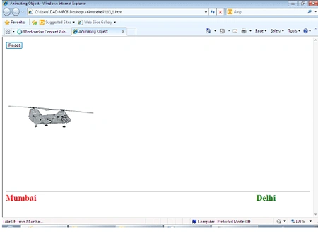 animating object in jquery