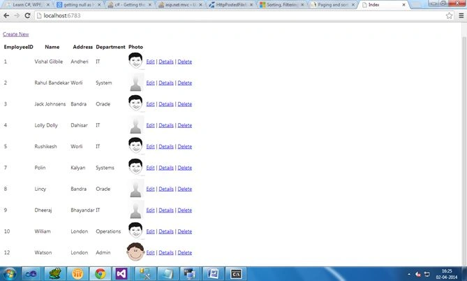new employee added