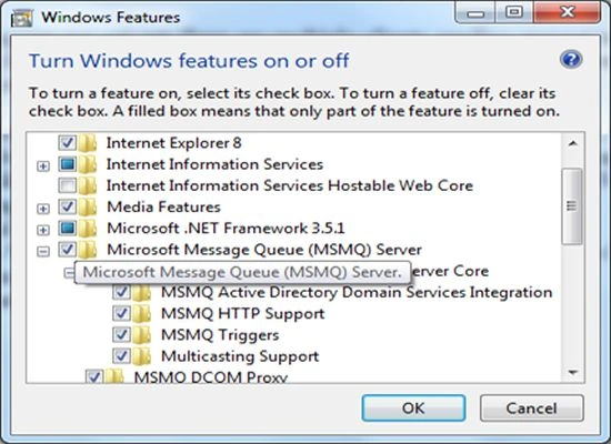 MSMQ In WCF