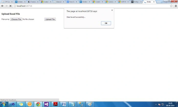 validation errors