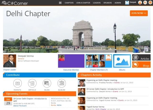 Delhi chapter