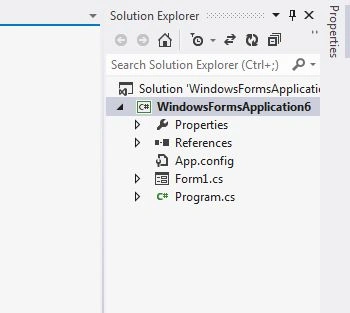 Solution Explorer