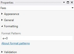 e+0 pattern properties
