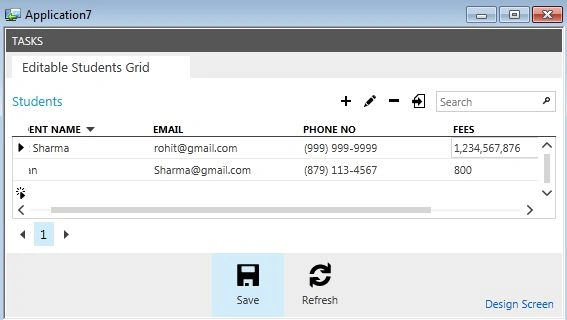 Output of multiple group separator