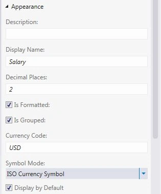properties with iso currency symbol