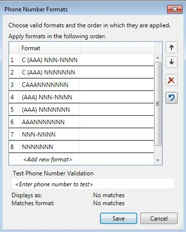 phone No Format
