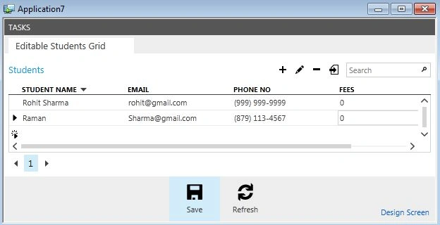 Provide zero value in output screen