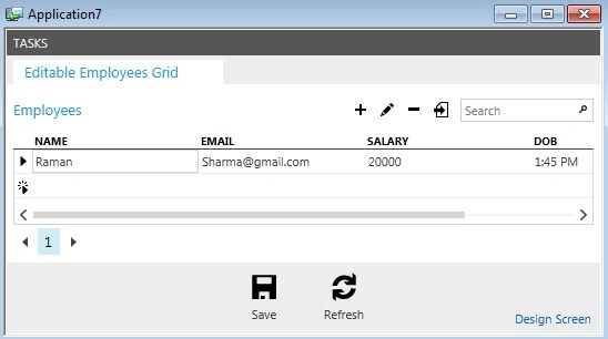 output using t format pattern