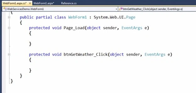 event handler