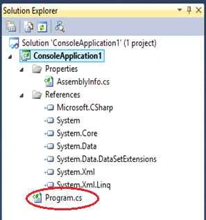 Program.cs file