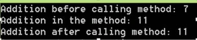 output