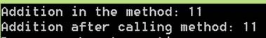 output