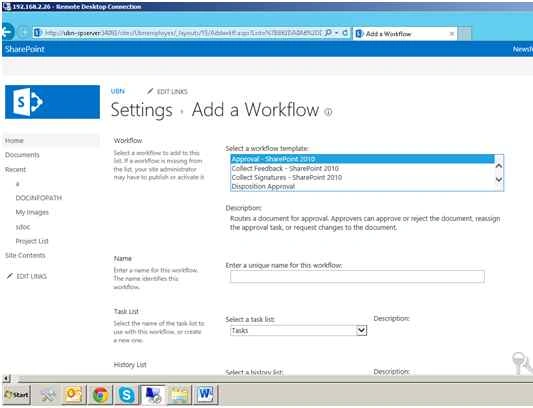 choose Workflows