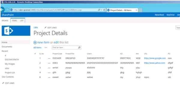 set work flow on that list in sharepoint