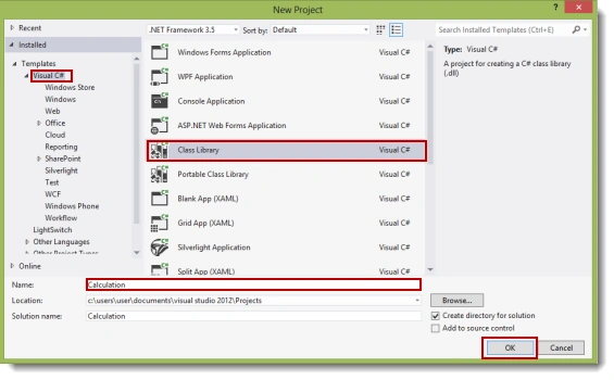 Creating and Using DLL (Class Library) in C#