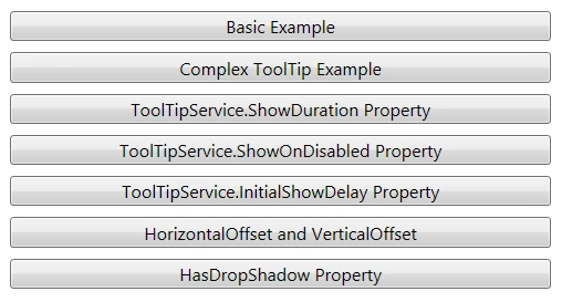 WPF ToolTip